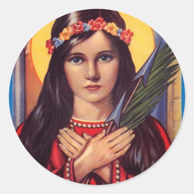 Philomena Classic Round Sticker (Front)