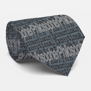 Philosopher Extraordinaire Tie