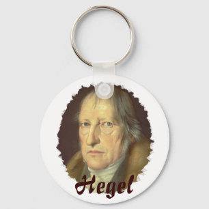Philosopher Georg Hegel Keychain