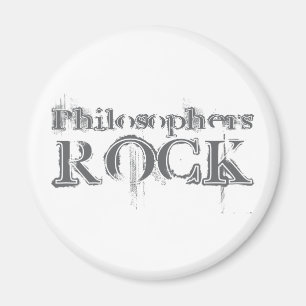 Philosophers Rock Magnet