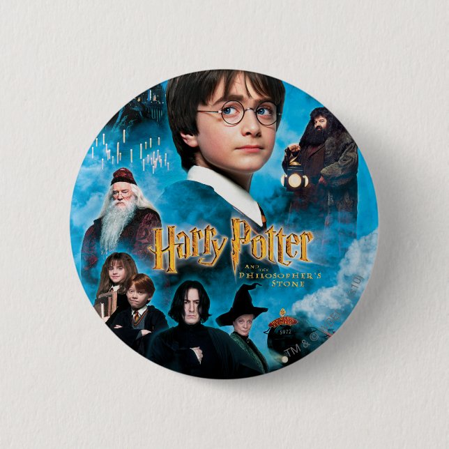 Philosopher's Stone Poster 2 Inch Round Button (Front)