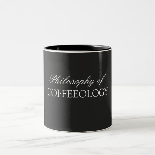 Philosophie de Coffeeology Mug (Centre)