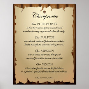 Philosophie Objectif Mission Vision Poster