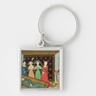 Philosophy and the Muses Keychain