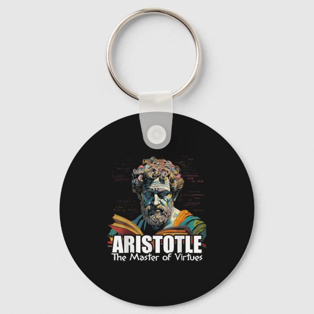 Philosophy Aristotle  Keychain (Front)