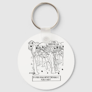 Philosophy Cartoon 9483 Keychain