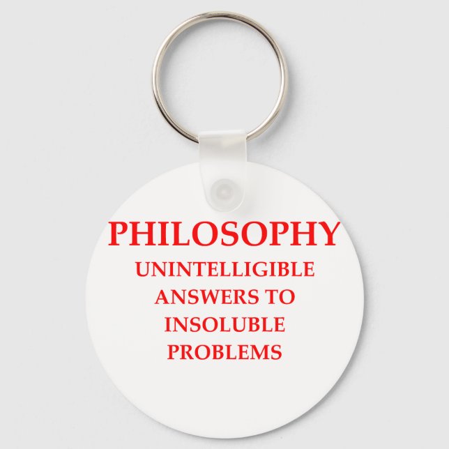 philosophy keychain (Front)