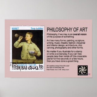 PHILOSOPHY OF ART POSTER