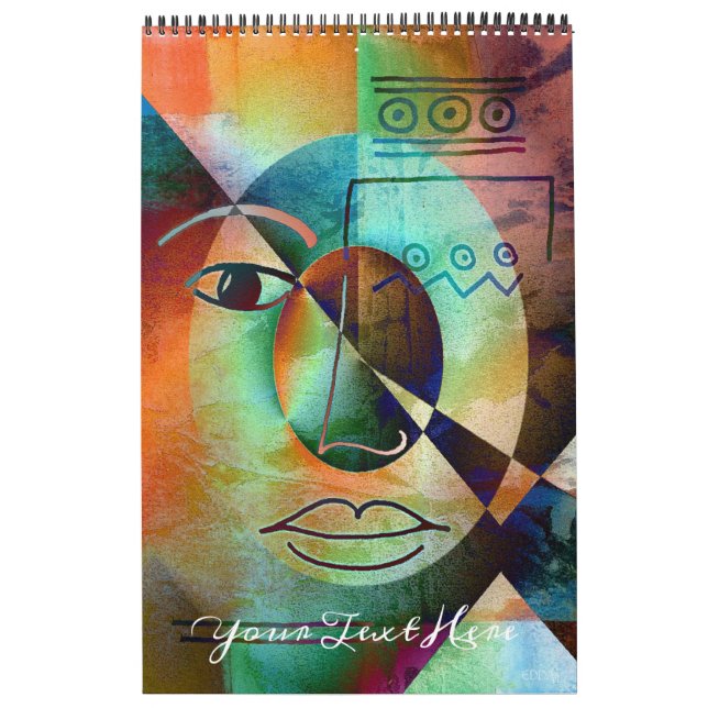 Philosophy Of Life - Painting Art - Template Calendar (Cover)