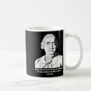 Philosophy Quote Sceptic David Hume Coffee Mug