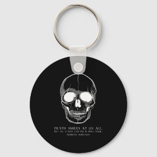 Philosophy Quote Stoic Sayings Marcus Aurelius Keychain