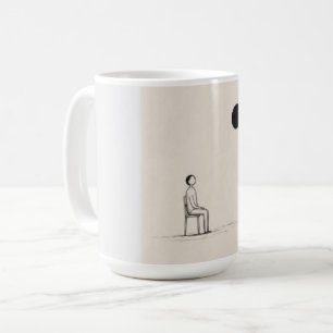 Philosophy T-Shirt Minimalist Existential Art Coffee Mug