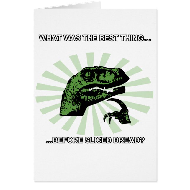 Philosoraptor a coupé en tranches le pain (Devant)