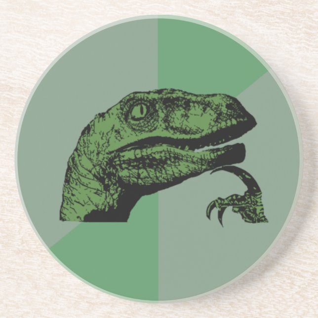 Philosoraptor Coasters (Front)