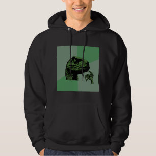 Philosoraptor Dinosaur Advice Animal Meme Hoodie