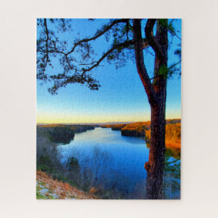 Philpott Lake in Virginia Jigsaw Puzzle