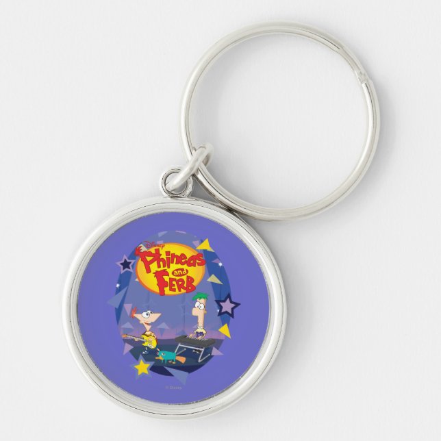 Phineas and Ferb 1 Keychain (Front)