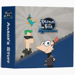 Phineas and Ferb - Across the 2nd Dimension Binder