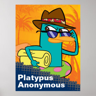 Phineas and Ferb - Agent P Customizable Poster