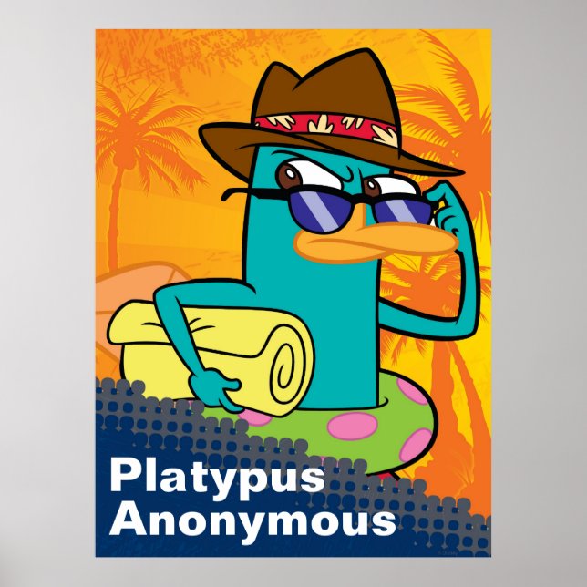 Phineas and Ferb - Agent P Customizable Poster (Front)