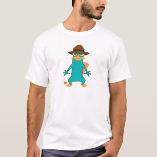 Phineas and Ferb Agent P platypus in hat standing T-Shirt