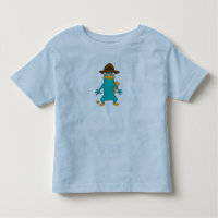 Phineas and Ferb Agent P platypus in hat standing