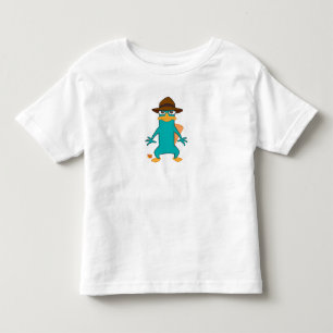 Phineas and Ferb Agent P platypus in hat standing Toddler T-shirt