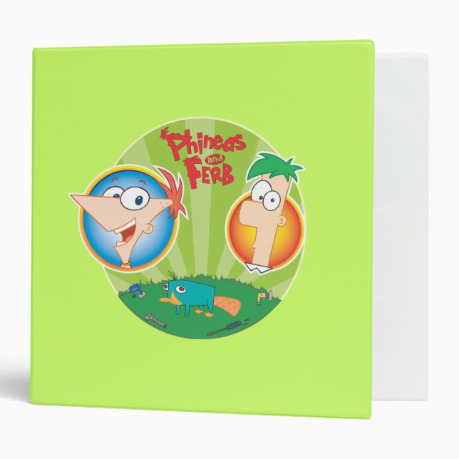 Phineas and Ferb Binder (Front/Inside)