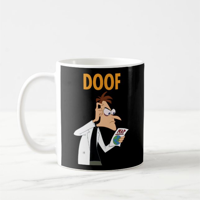 Phineas And Ferb Candace Against The Universe Doof Coffee Mug (Left)