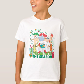 Phineas and Ferb Celebrate the Season T-Shirt