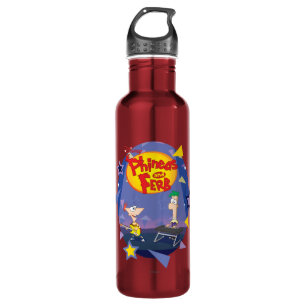 Phineas and Ferb Disney 710 Ml Water Bottle