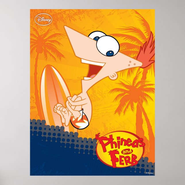 Phineas and Ferb: Phineas Cannon Ball Poster (Front)