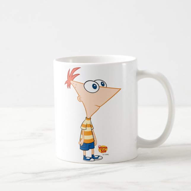 Phineas and Ferb Standing Coffee Mug (Right)