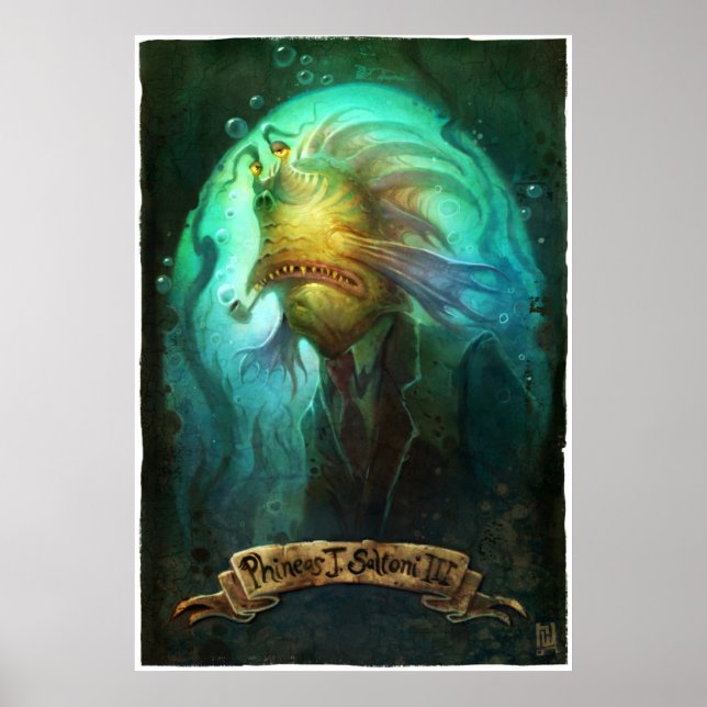 Phineas J. Saltoni III Print (Front)