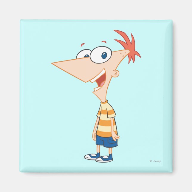 Phineas Pose Magnet (Front)