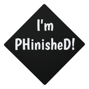 PHinisheD Graduation Cap Topper