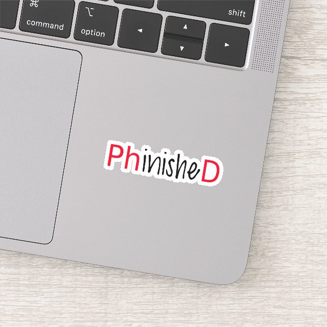 Phinished, PHD graduate (Detail)