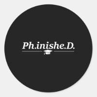 Phinished Phd Student Graduation