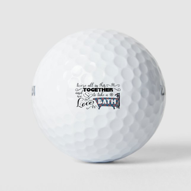 Phish Bathtub Gin Shirts and Accessories Golf Balls (Front)
