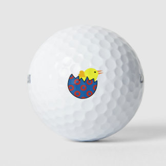 Phish Chick Fishman Doughnut Design Golf Balls