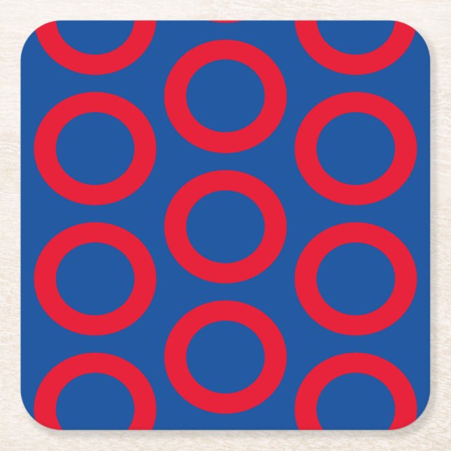Phish doughnut coasters (Front)