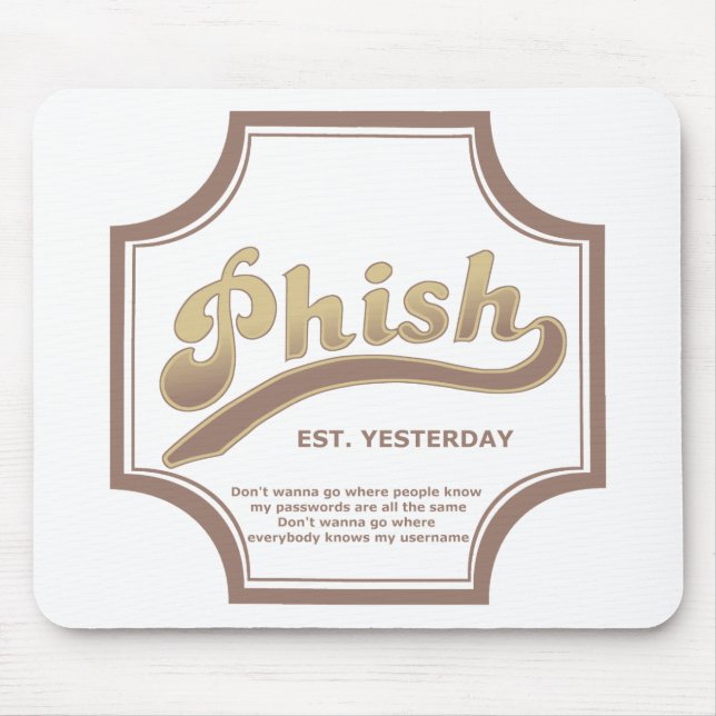 Phish Mouse Pad (Front)