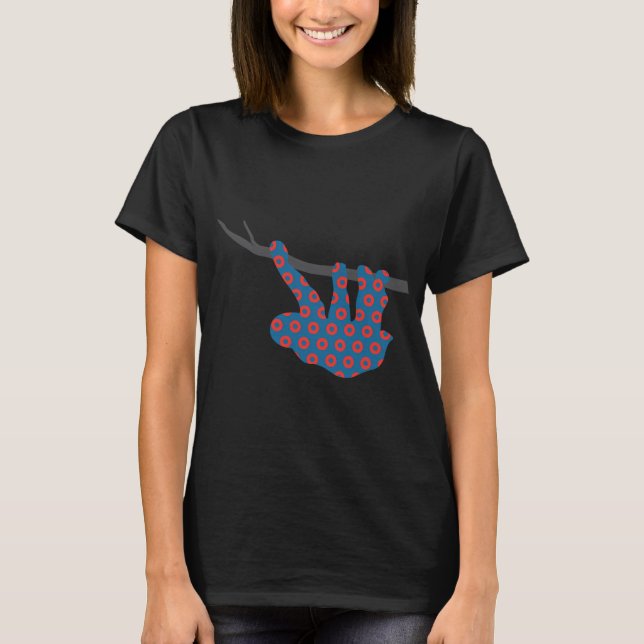 Phish Sloth Doughnuts T-Shirt (Front)
