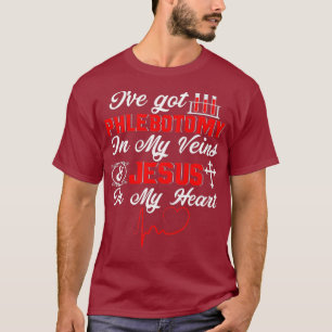 Phlebotomist Christian Jesus Phlebotomy Men T-Shirt