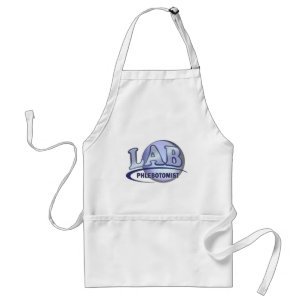PHLEBOTOMIST Fun Blue LOGO Standard Apron