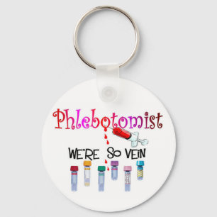 Phlebotomist gifts keychain