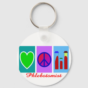 Phlebotomist Gifts Keychain