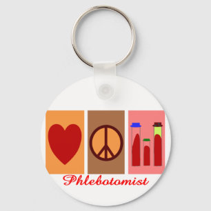 Phlebotomist Gifts Keychain