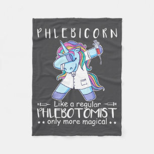 Phlebotomist Phlebotomy Quote  Fleece Blanket