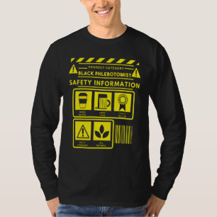 Phlebotomist Phlebotomy Technician 8 T-Shirt
